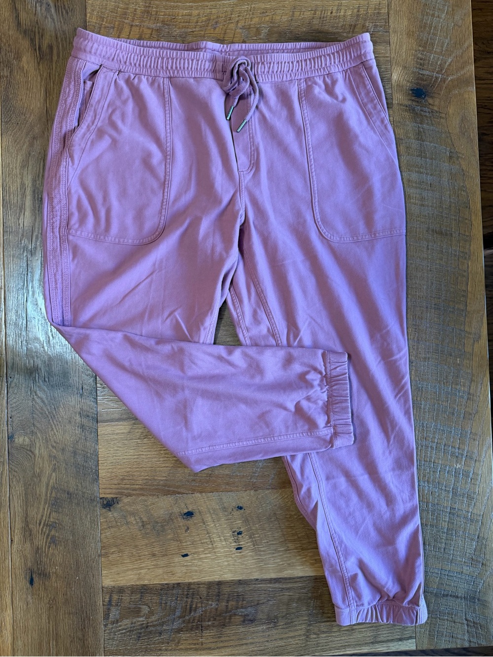 Athleta Mauve Drawstring Jogger Pants